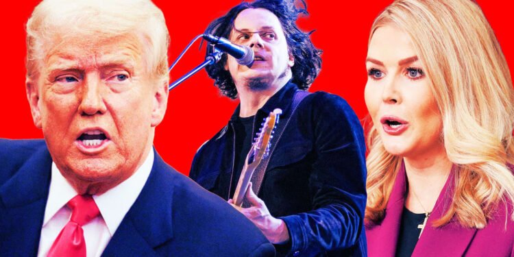 Rock star Jack White has unleashed a blistering takedown of Donald Trump, labeling the president a “low life fascist