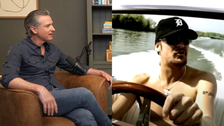 Kid Rock Responds In The Most Kid Rock Way Possible After California Governor Gavin Newsom Posts Fake Endorsement From The Rocker