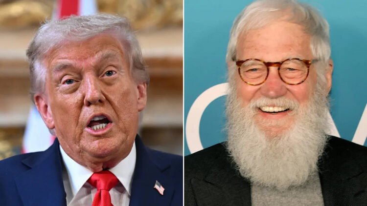 Trump, 79, Snaps at David Letterman for Calling Him Out on Kimmel