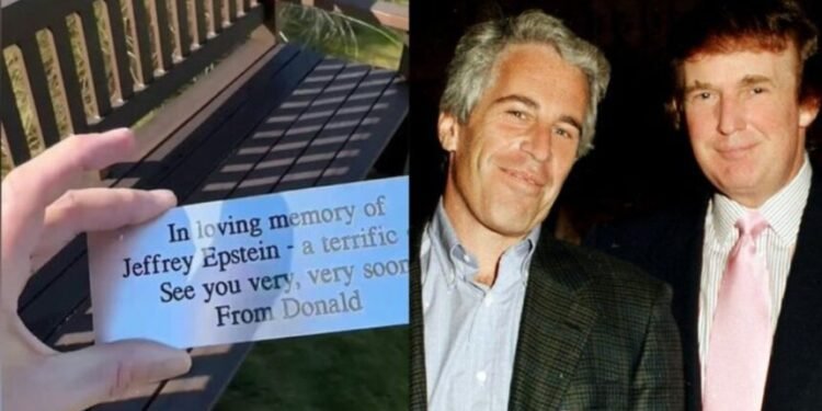 Jeffrey Epstein Memorial Plaque Installed on Trump’s Aberdeen Golf Course Sparks Controversy